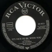 7inch Vinyl Single - The Monkees - It's Nice To Be With You / D. W. Washburn