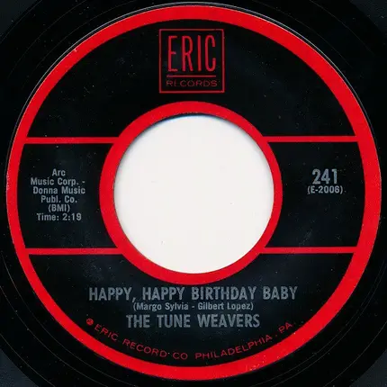 The Monotones / The Tune Weavers - Book Of Love / Happy, Happy Birthday Baby