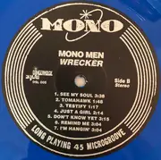 LP - The Mono Men - Wrecker! - Blue Vinyl