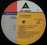 LP - The Monroes - The Monroes - PROMO / INSERT