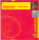 CD Single - The Montanas & Roland Clark - Music Talking - Cardboard Promo