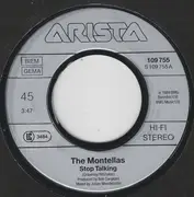 7inch Vinyl Single - The Montellas - Stop Talking