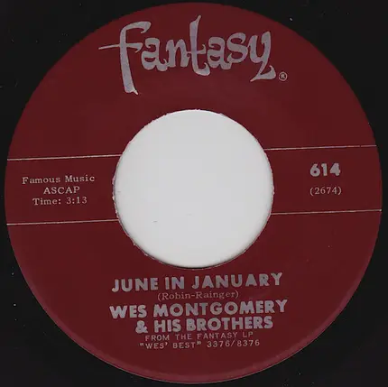 The Montgomery Brothers - Monterey Blues / June In January