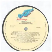 LP - The Moody Blues - 16 Unforgettable Hits