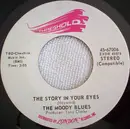 7inch Vinyl Single - The Moody Blues - The Story In Your Eyes / Melancholy Man