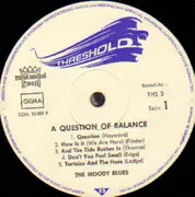 LP - The Moody Blues - A Question Of Balance