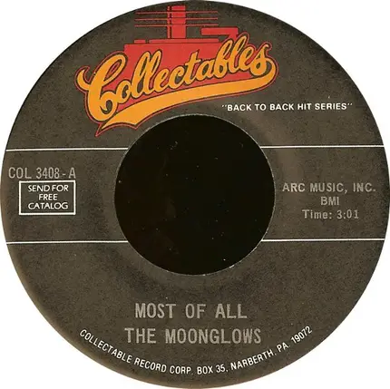 The Moonglows - Most Of All