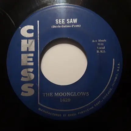 The Moonglows - When I'm With You / See Saw