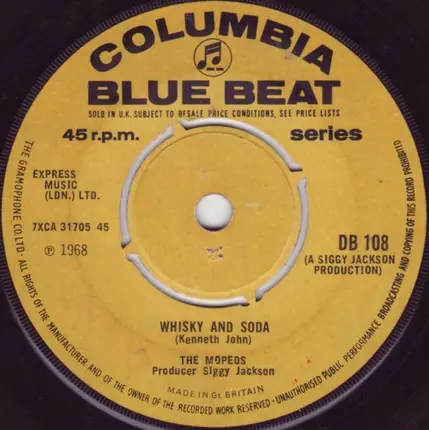 The Mopeds - Whisky And Soda / Do It