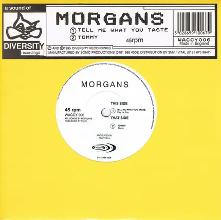The Morgans - Tell Me What You Taste