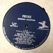 LP - The Morris Nanton Trio - Preface - Mono