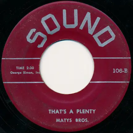 The Matys Bros. - Dixie Danny