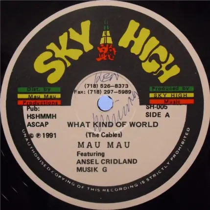 The Mau Mau / Candy Man - What Kind Of World / Lion Wakes Tonight