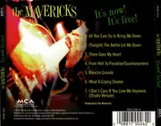 CD - The Mavericks - It's Now! It's Live!