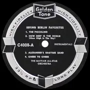 LP - The Mayfair All-Star Orchestra - Irving Berlin Favorites