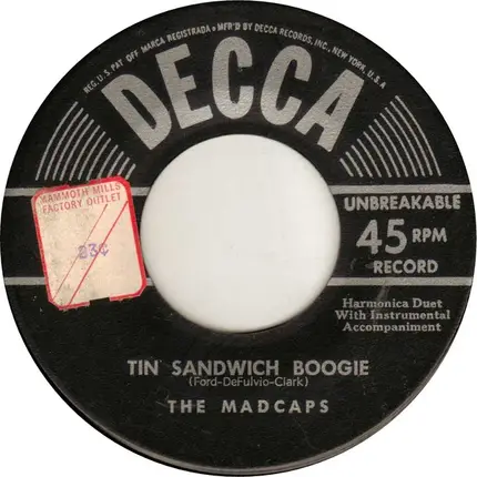 The Madcaps - Who'll Take My Place (When I'm Gone)