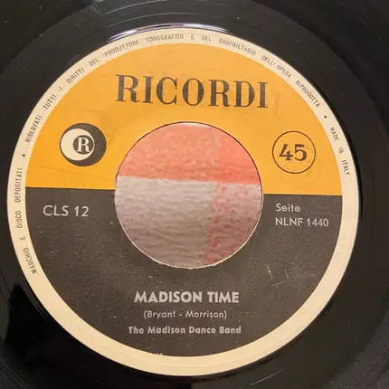 The Madison Dance Band - The Madison Time / Swingin' The Madison