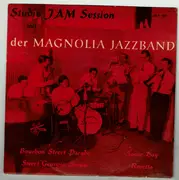 7inch Vinyl Single - The Magnolia Jazz Band - Studio Jam Session mit - EP, Mono