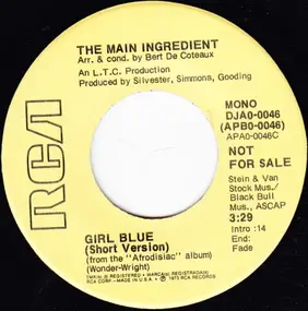 The Main Ingredient - Girl Blue