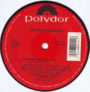 12inch Vinyl Single - The Main Ingredient - I Just Wanna Love You