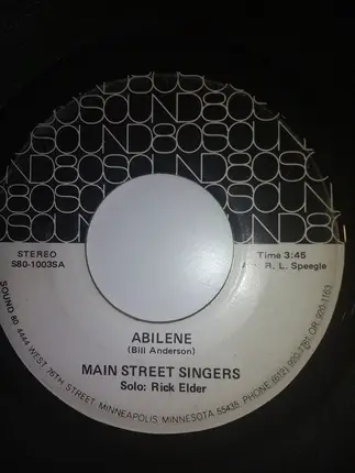 The Main St. Singers - Abilene / Ghost Riders