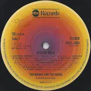 LP - The Mamas & The Papas - Hits Of Gold