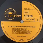 LP - The Mamas & The Papas - If You Can Believe Your Eyes And Ears