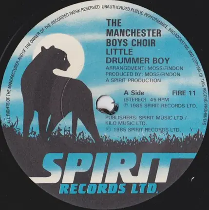 The Manchester Boys Choir - Little Drummer Boy
