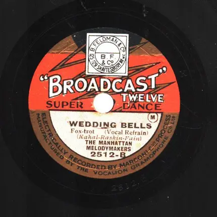 The Manhattan Melodymakers - Here We Are / Wedding Bells