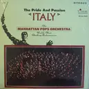 LP - The Manhattan Pops Orchestra - Italy, The Pride & Passion