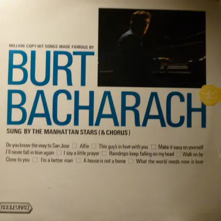 The Manhattan Stars - Million Copy Hit Songs Made Famous By Burt Bacharach Sung By The Manhattan Stars