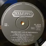 LP - The Manhattan Stars - Million Copy Hit Songs Made Famous By Burt Bacharach Sung By The Manhattan Stars
