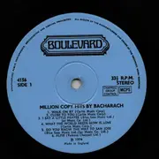 LP - The Manhattan Stars - Million Copy Hit Songs Made Famous By Burt Bacharach Sung By The Manhattan Stars