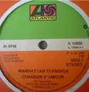 7'' - The Manhattan Transfer - Chanson D'Armour / Popsicle Toes