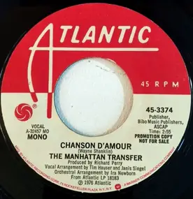 The Manhattan Transfer - Chanson D'Armour