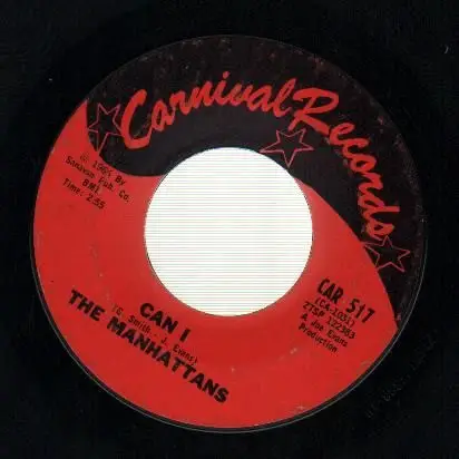 The Manhattans - Can I? / That New Girl