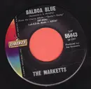 7inch Vinyl Single - The Marketts - Balboa Blue / Stompede