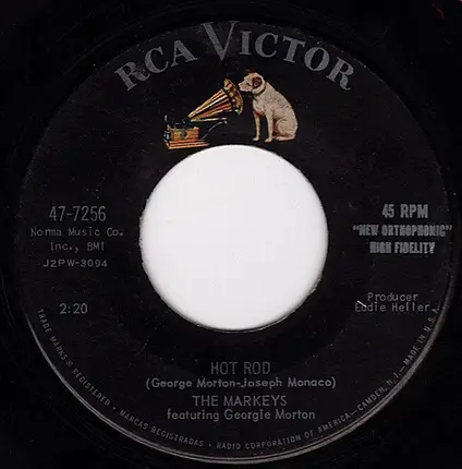 The Markeys - Hot Rod / Yakkity Yak