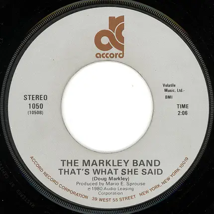 The Markley Band - Sunrise