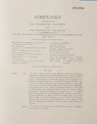 LP-Box - George Rylands , William Shakespeare - Coriolanus