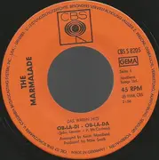 7inch Vinyl Single - The Marmalade - Ob-La-Di - Ob-La-Da  /  Lovin' Things