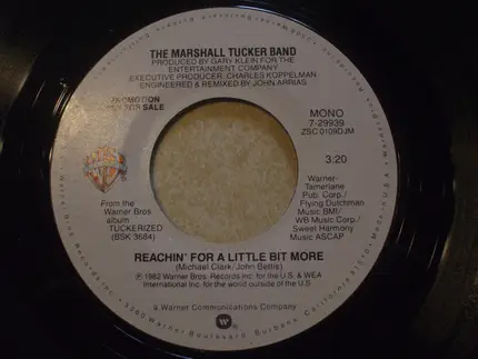 The Marshall Tucker Band - Reachin' For A Little Bit More