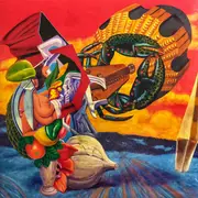 Double LP - The Mars Volta - Octahedron - Red & yellow transparent vinyls