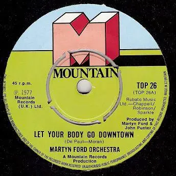 The Martyn Ford Orchestra - Let Your Body Go Downtown