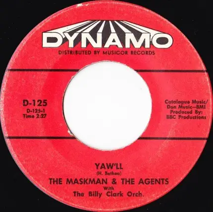 The Maskman And The Agents - Yaw'll