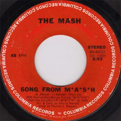 The Mash / Johnny Mandel - Song From M*A*S*H