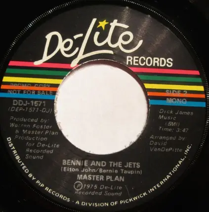 The Master Plan - Bennie And The Jets