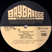 LP - The Master Trio Featuring Tommy Flanagan , Ron Carter , Anthony Williams - The Master Trio - OBI + INSERT