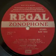 LP - The Master's Apprentices - A Toast To Panama Red - UK press w/mat# YCARX 83-1, non-flipback cover