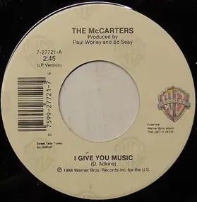 The McCarters - I Give You Music